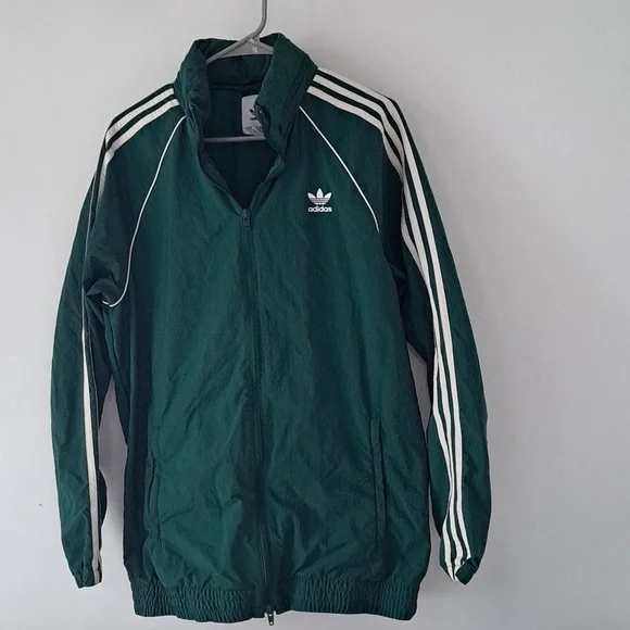 Adidas large men's built-in hoodie jacket - Picture 4 of 6